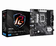 Tarjeta Madre Asrock Z690m Phantom Gaming 4 Lga 1700, 4 Ddr4-sdram, Sata Iii 4, Micro Atx, 1x Hdmi, 2x Usb 2.0, 2x Usb 3.2 Gen 1